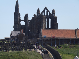 Whitby Abbey Steps PBadcock.png