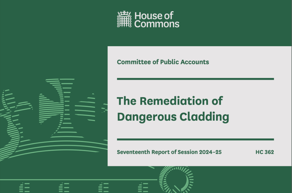 PAC The Remediation of Dangerous Cladding Seventeenth Report 2025 cover 1000.jpg