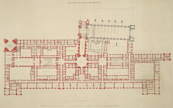 Palace of Westminster plan, F. Crace 350.jpg