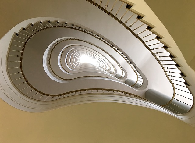 home designer architectural walls curved staircase